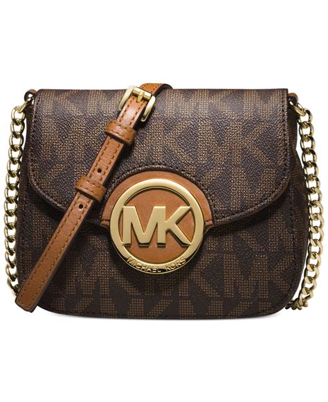 brown michael kors crossbody purse|Michael Kors extra small crossbody.